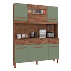 Cozinha Compacta Com 6 Portas E 3 Gavetas Multimóveis Cr20113