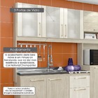 Cozinha Compacta Com Aéreo, Armário Para Forno E Balcão De Pi