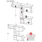 Cozinha Compacta Com Armário E Balcão Mp2005 Sofia Multimóvei