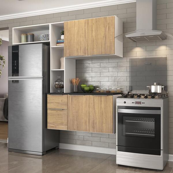 Cozinha Compacta Com Armário E Balcão Mp2006 Sofia Multimóvei