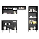 Cozinha Compacta Com Armário E Balcão Pequim Up Multimóveis V