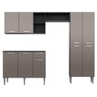 Cozinha Compacta Com Armário E Balcão Pequim Up Multimóveis V