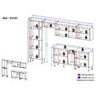Cozinha Compacta Com Armário E Balcão Xangai Jazz Multimóveis