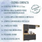 Cozinha Compacta Com Balcao 2002113x14 Armoveis
