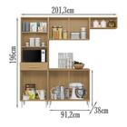 Cozinha Compacta Com Balcao 2002113x14 Armoveis