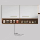 Cozinha Compacta Com Balcão Dama Amendola/branco