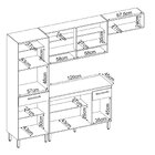 Cozinha Compacta Com Balcão Dama Amendola/branco
