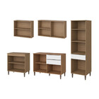 Cozinha Compacta Com Balcão E Paneleiro 05 Peças Juliana Aram