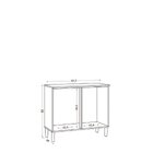 Cozinha Compacta Com Balcão Isabelle Atacama/grafite