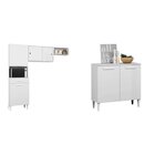 Cozinha Compacta Com Balcão Isabelle Branco