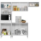 Cozinha Compacta Com Balcão Isabelle Branco