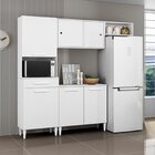 Cozinha Compacta Com Balcão Isabelle Branco