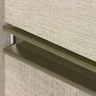 Cozinha Compacta Com Balcao Para Pia 160cm 4 Peças Mdf Kali N