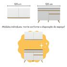 Cozinha Compacta Com Bancada Americana 1 Porta Veneza Multimó