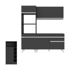 Cozinha Compacta Com Bancada Americana/mesa Veneza Multimóvei