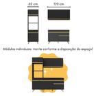 Cozinha Compacta Com Bancada Americana/mesa Veneza Multimóvei