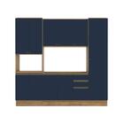 Cozinha Compacta Com Kit Forno Celeste Kappesberg 100% Mdf No