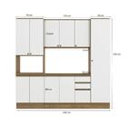 Cozinha Compacta Com Kit Forno Celeste Kappesberg 100% Mdf No