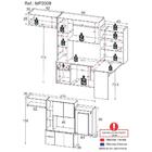 Cozinha Compacta Com Mesa Dobrável Mp2009 Sofia Multimóveis B
