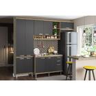 Cozinha Compacta Com Pia Inox 5 Peças Sicília Multimóveis Mp3