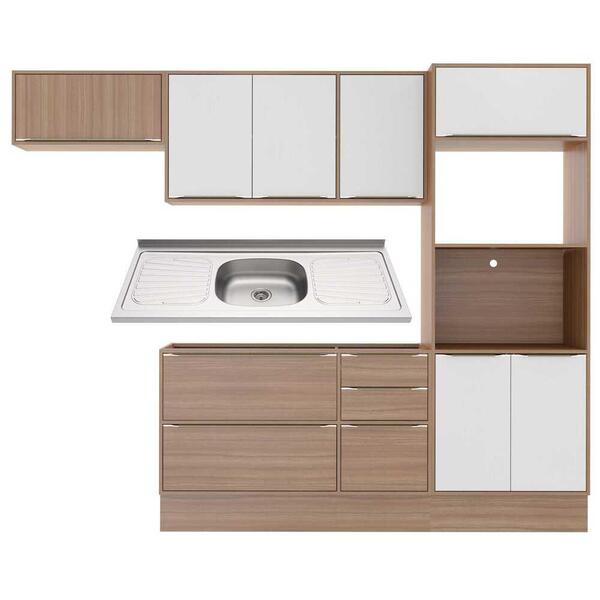 Cozinha Compacta Com Pia Inox 7 Pecas Calabria Multimoveis Mp3203 Madeirado Branco Leroy Merlin 222 likes · 17 talking about this. cozinha compacta com pia inox 7 pecas