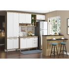 Cozinha Compacta Com Pia Inox E Bancada 6 Peças Sicília Multi