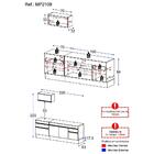 Cozinha Compacta Com Rodapé Veneza Multimóveis Mp2109 Com Arm