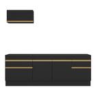 Cozinha Compacta Com Rodapé Veneza Multimóveis Mp2109 Com Arm