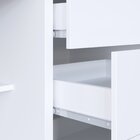 Cozinha Compacta Com Tampo 4 Portas 1 Gaveta Helena Branco