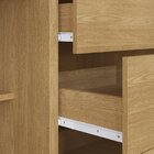 Cozinha Compacta Com Tampo 6 Portas 1 Gaveta 2 Nichos Para Fo