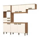 Cozinha Compacta Com Tampo 7 Portas 2 Gavetas Jasmine Espress