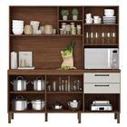 Cozinha Compacta Com Tampo 7 Portas 2 Gavetas Mega Kits Paraná