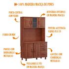 Cozinha Compacta Com Tampo Md1 Bronze Fnt