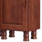 Cozinha Compacta Com Tampo Md4 Madeira Maciça Bronze Fnt