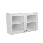 Cozinha Compacta Com Vidro 3 Peças 6 Portas 3 Gavetas Sevilha