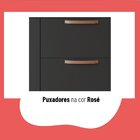 Cozinha Compacta Com Vidro 6 Portas 1 Gaveta Emília Thela Pre