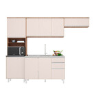 Cozinha Compacta Completa 9 Portas 2 Gavetas E Balcão Para Pi