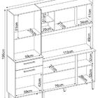Cozinha Compacta Completa Com 6 Portas E 2 Gavetas Branco