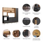 Cozinha Compacta Completa Karina 2,27m Com Espaço Para Forno