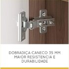 Cozinha Compacta Condessa 6 Pt 5 Gv Branca E Nogal