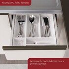 Cozinha Compacta Connect 7 Portas 2 Gavetas 100% Mdf Off Whit