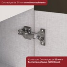 Cozinha Compacta Connect 8 Portas 2 Gavetas 100% Mdf Off Whit