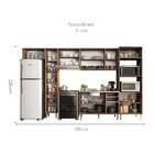 Cozinha Compacta Cook 14 Pt 2 Gv Madeira E Branca