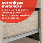 Cozinha Compacta Dama Miss Com Balcão 07 Portas 02 Gavetas  A