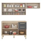 Cozinha Compacta Dama Miss Com Balcão 07 Portas 02 Gavetas  A