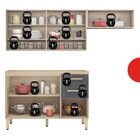 Cozinha Compacta Dama Miss Com Balcão 07 Portas 02 Gavetas  A