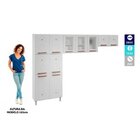 Cozinha Compacta De Aço 3 Peças Mirage New  Branco