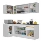 Cozinha Compacta De Canto Com Rodapé Veneza Multimóveis Mp209