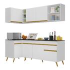 Cozinha Compacta De Canto Veneza Gw Multimóveis Mp2058 Com Ar