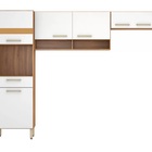 Cozinha Compacta Demóbile Dama Com Balcão - Nicho Para Micro-